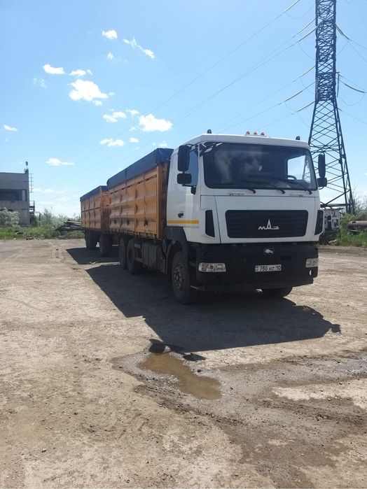 Продам  Маз с прицепом