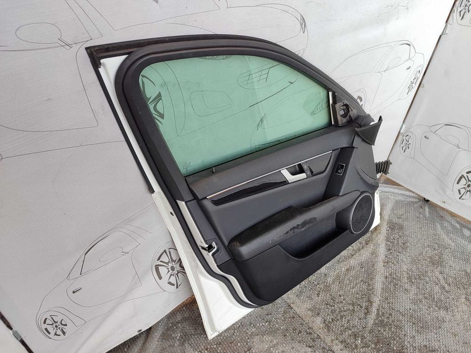 Ușă Față Stânga Mercedes-Benz C W204 Break Alb 149 A204720590064 / A2047205900 2007–2014 / (12H)