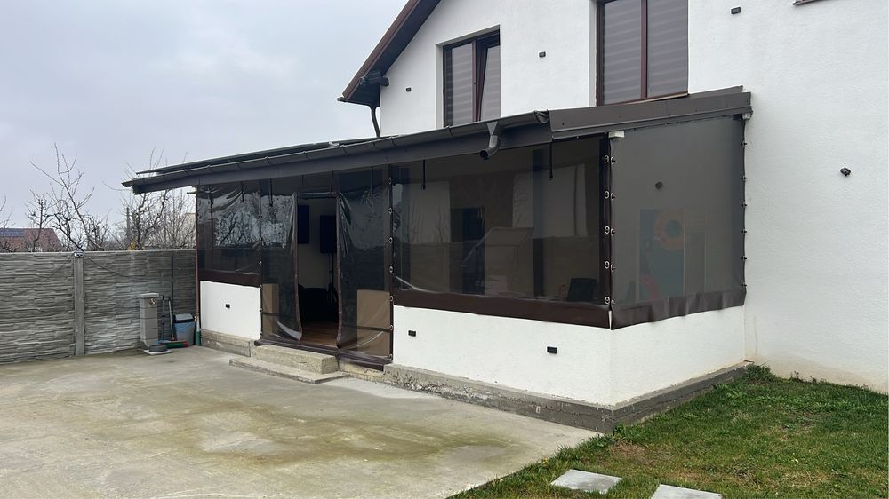 Vand folie inchidere terasa