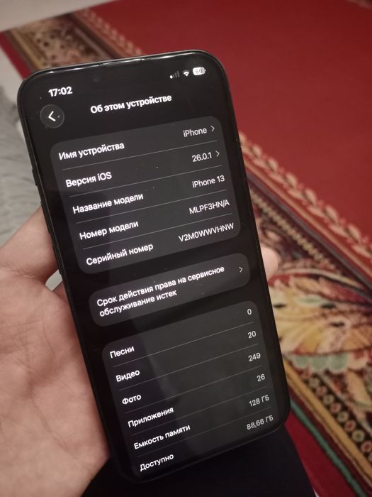 iPhone 13.   128гб