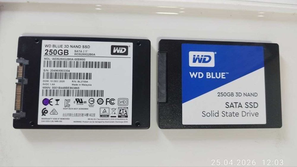 Продам SSD 250 gb