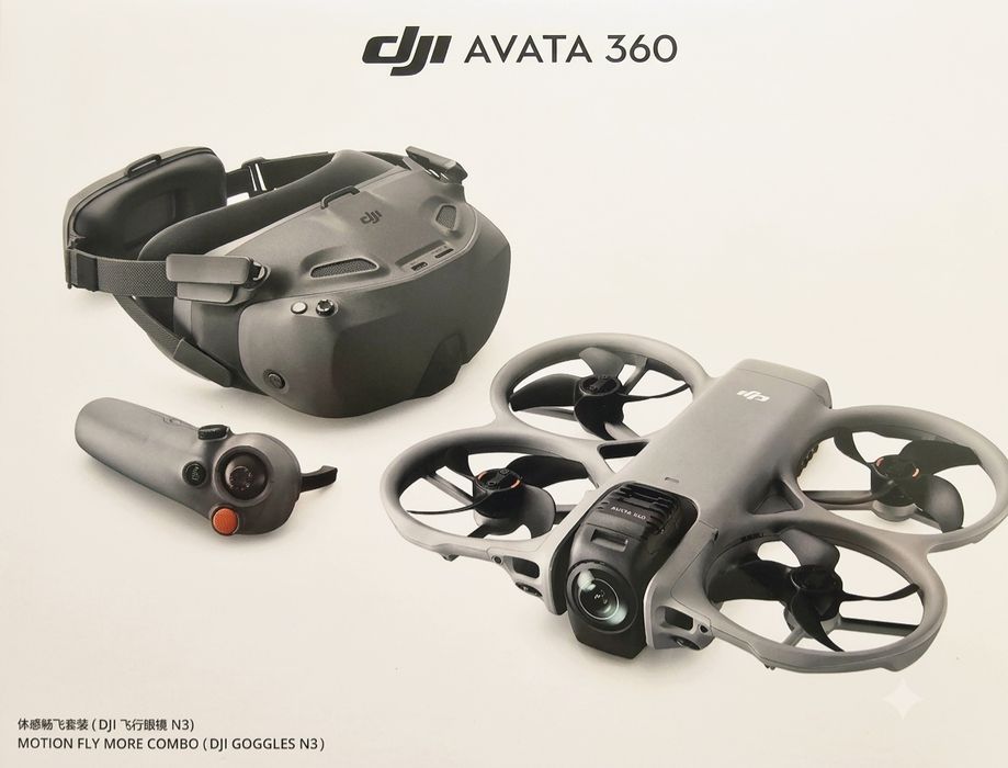 Дрон DJI Avata 360 Motion fly more combo (DJI Goggles N3)