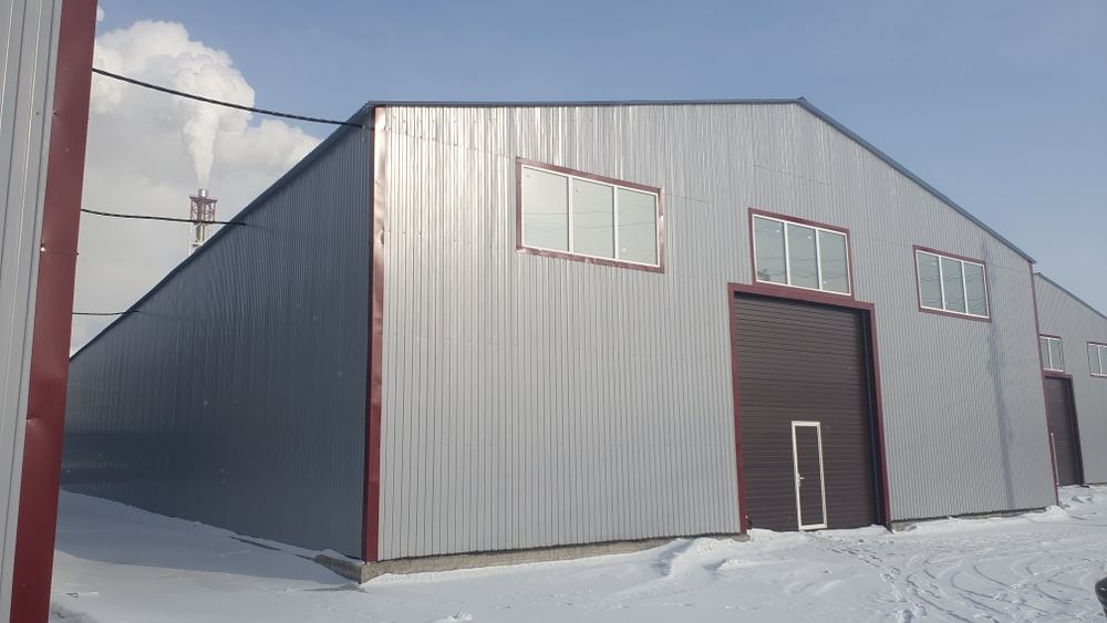 Сдам новый,тёплый ангар в аренд в индустриальном парке