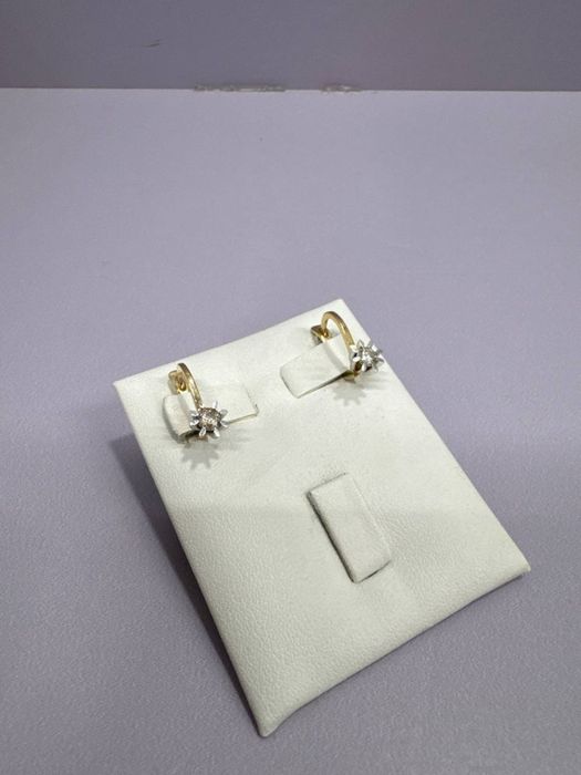 Золотые серьги СР 628309