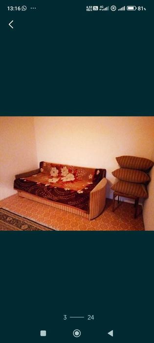 Диван раскладной, двуспальный.