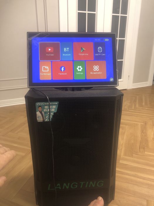 Караоке микрафонмен бірге