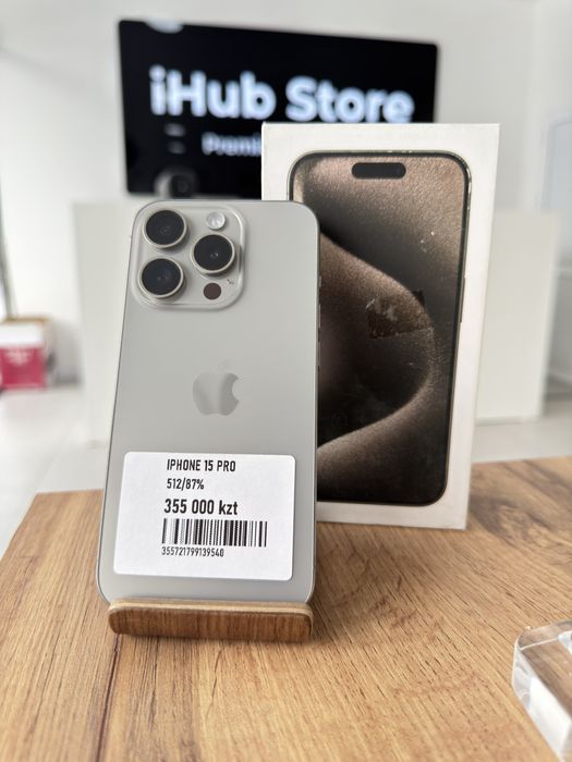 iPhone 15 Pro • 512GB / 87% Titanium,Айфон 15 Про •512гб/87% Титан