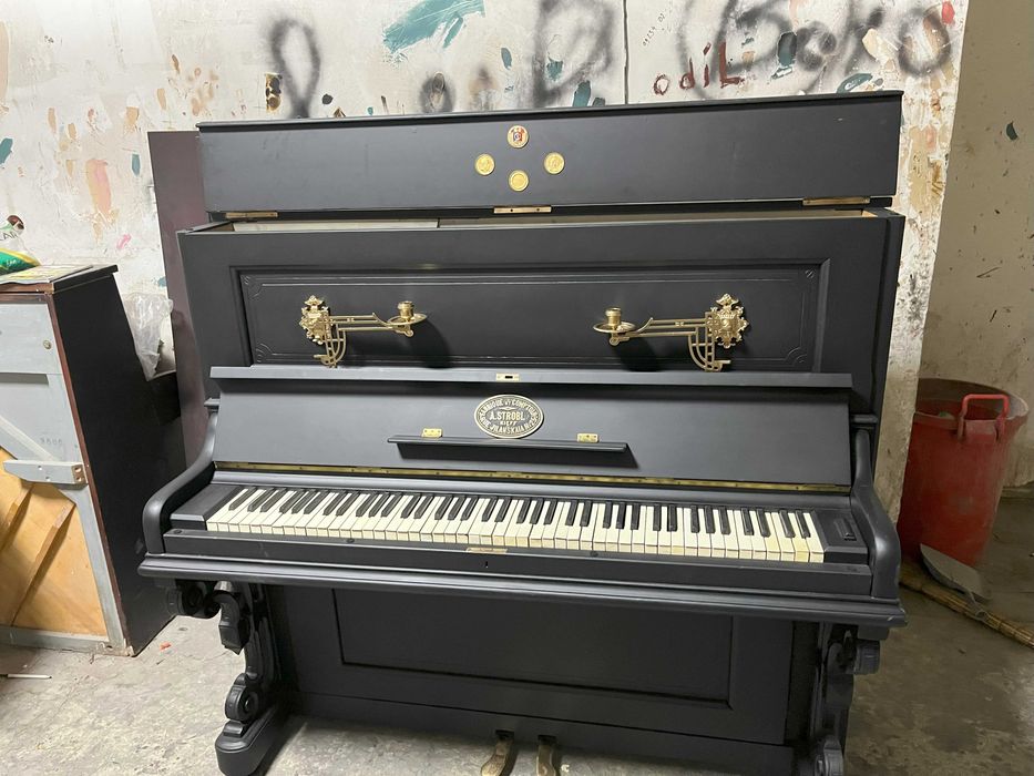 Продается Пианино антикварная Стробл (Штробл) 19 век