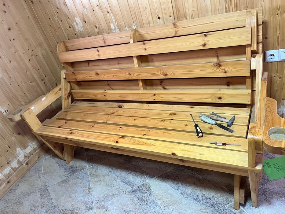 Стол скамейка трансформер