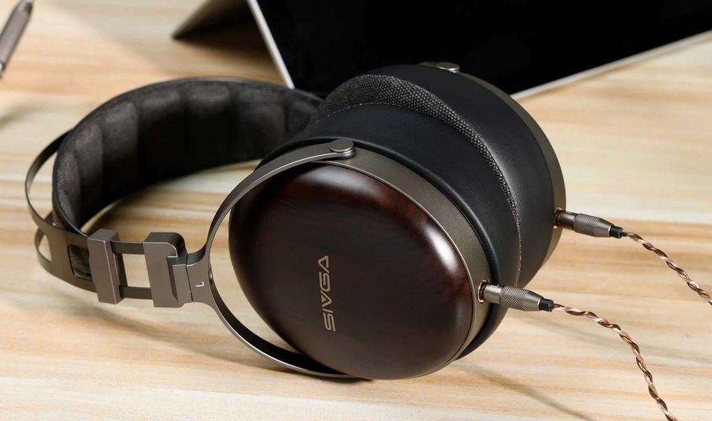 Sivga Peng 50mm Dynamic Driver Closed-Back Wood Casti Noi Hifi