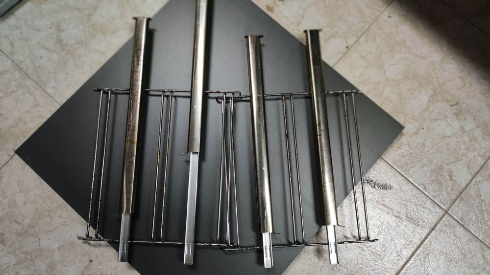 Тави, решетка и телескопични водачи за фурна