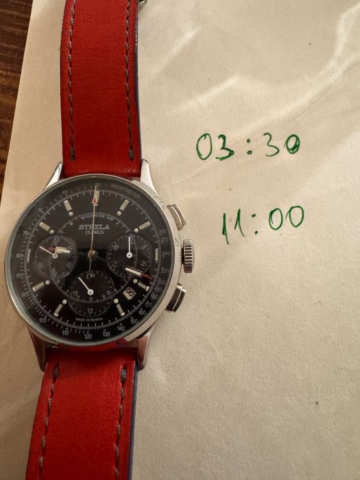 poljot Strela chronograph