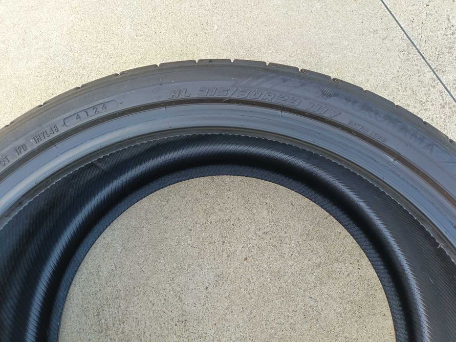 O anvelopa de vara 315 30 23 yokohama advan sport dot 4124