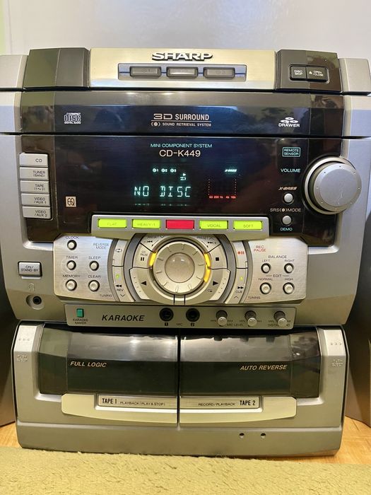 Стерео уредба Sharp CD K-449 2x75W