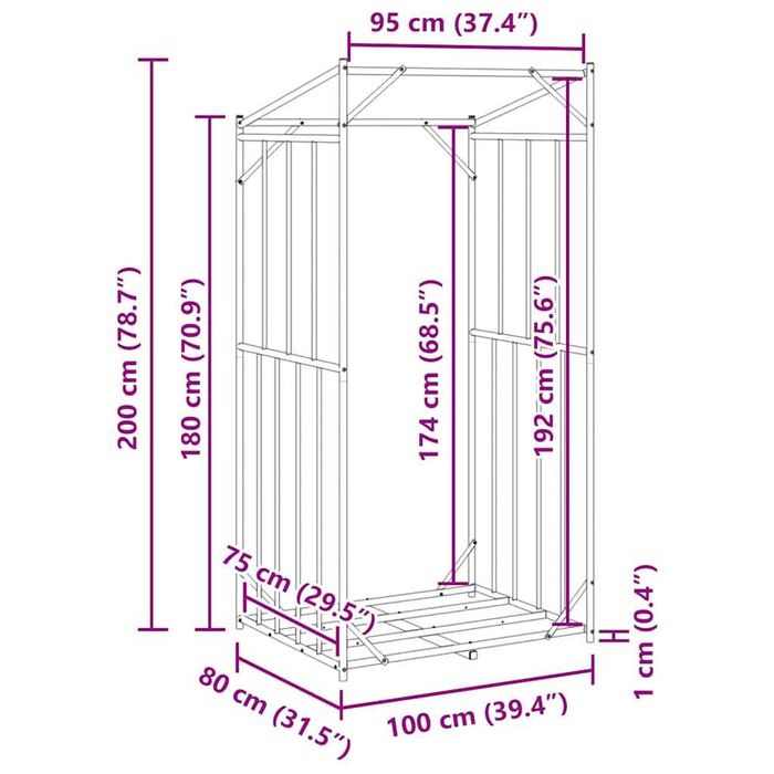 РАЗЧИСТВАМЕ СКЛАДА стойка за дърва