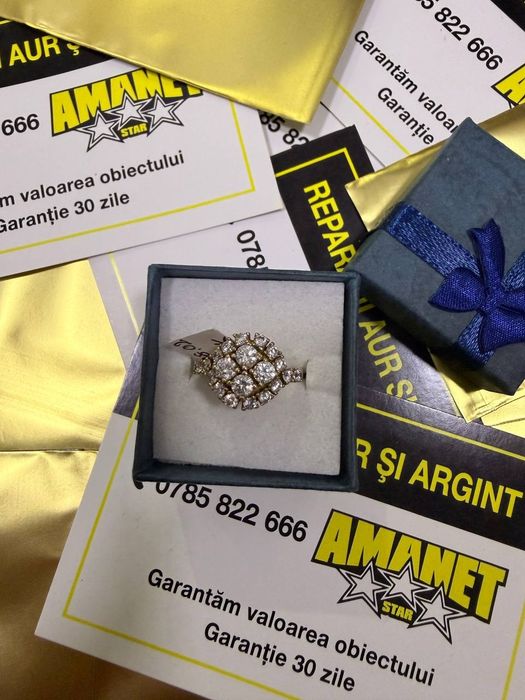 Inel deosebit aur 14k 4,9gr (ctg)