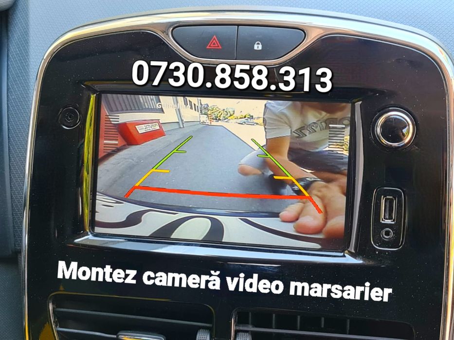 Funcții Renault Clio 4 activare camera marșarier + montaj , harta navi