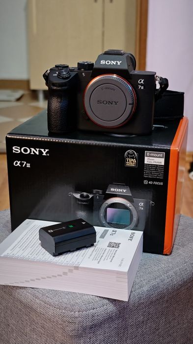 Sony A7iii impecabil - 365 cadre