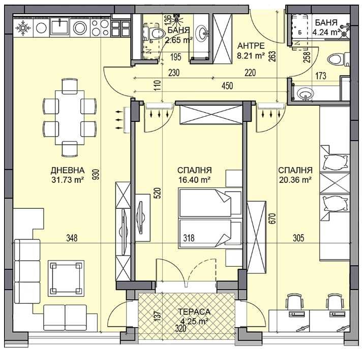 Продава 3-СТАЕН в Кършияка, Пловдив