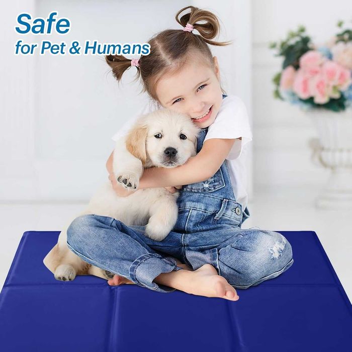 Лятна охлаждаща постелка за кучета и котки 120x70 см