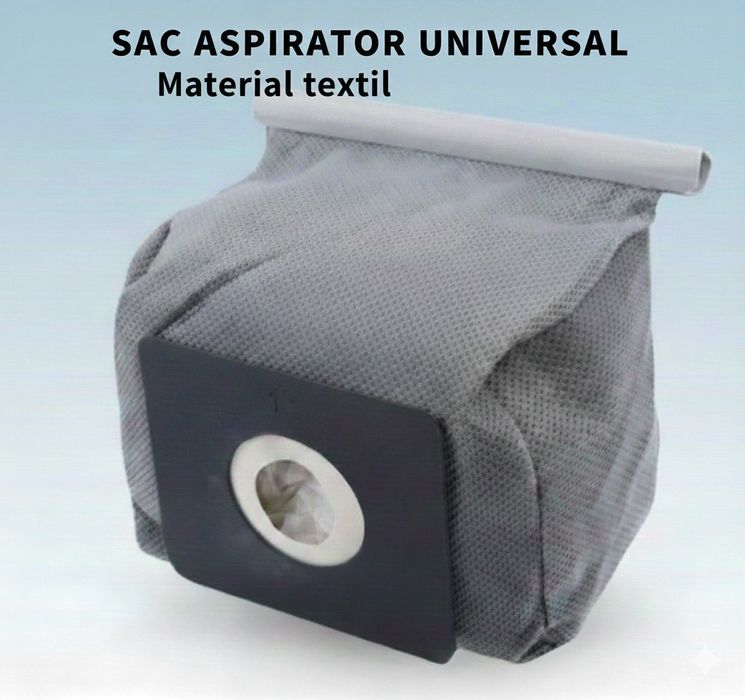 Sac aspirator universal material textil