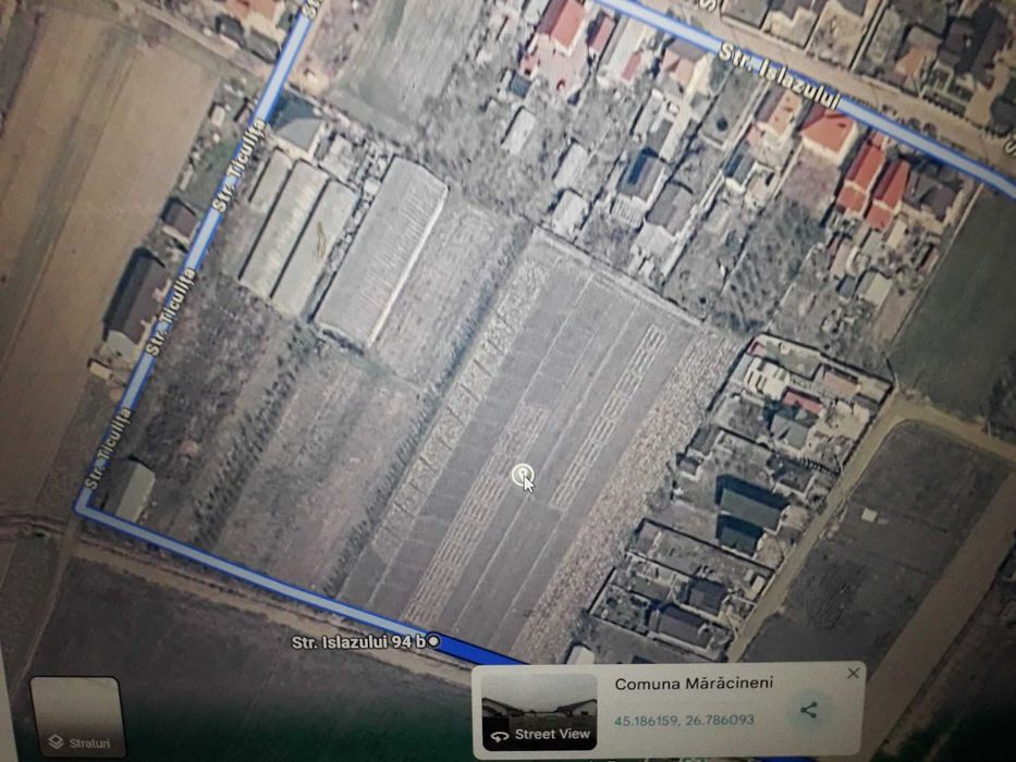 -Ocazie investitie imobiliara Buzau- Teren intravilan 1.14 ha, deschidere 81.5 m