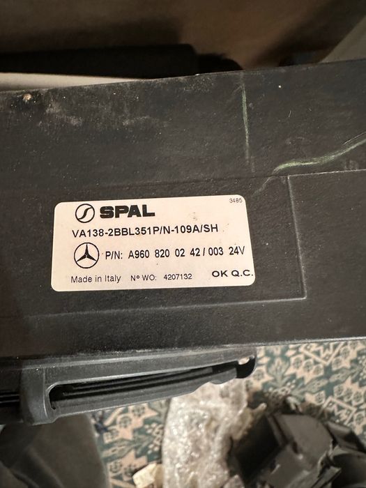 Вентилатори, CPC и други модули Mercedes Actros MP4