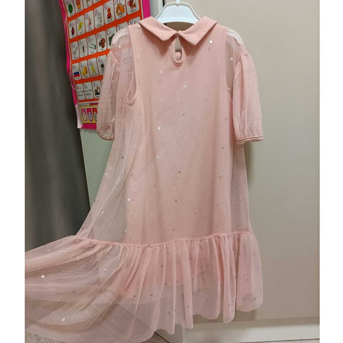 Платье детское 116, лонгслив