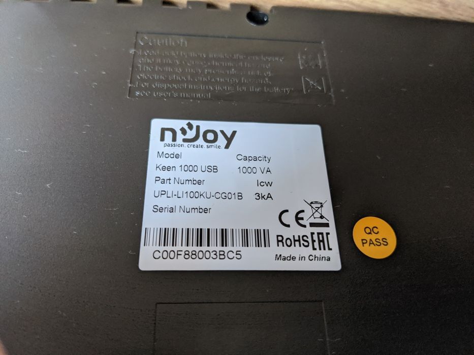 UPS nJoy Keen 1000 USB