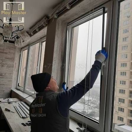 Москитные сетки /Плиссе/  ремонт окон Талгар