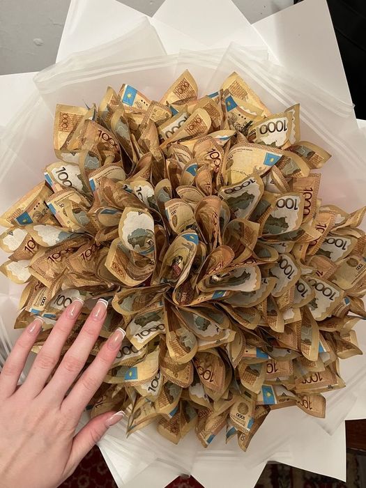 Денежный букет Астана