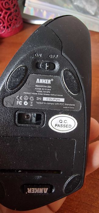 Mouse vertical Anker Ergonomic Wireless Professional Optic