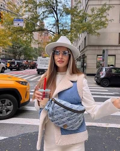 Zara дънков елек