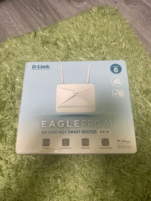 Vand Router Wireless Gigabit D-LINK G416 Eagle Pro AI