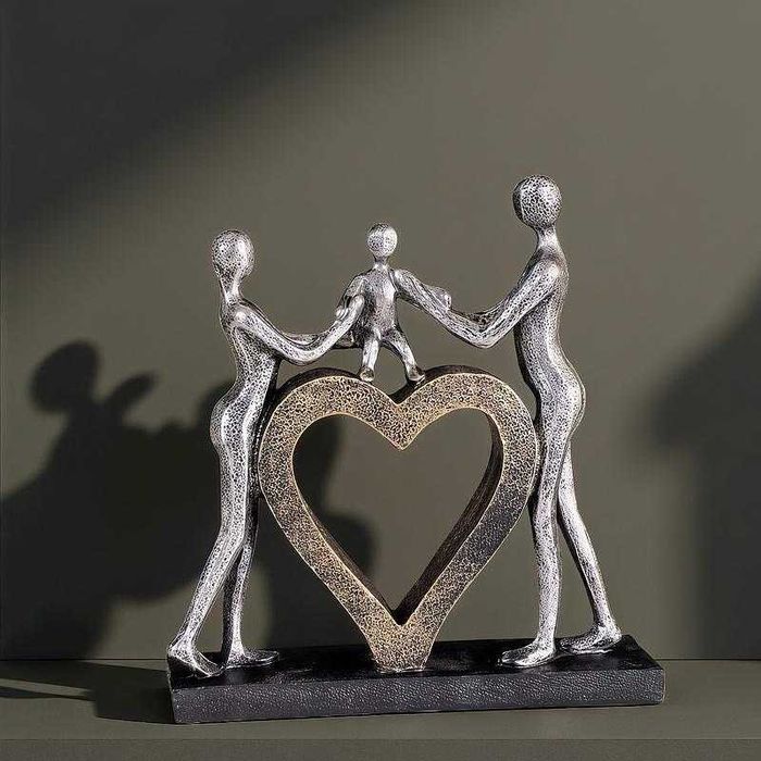 Нова Статуетка Любов Фигура За Декорация Семейство  -3 Варианта