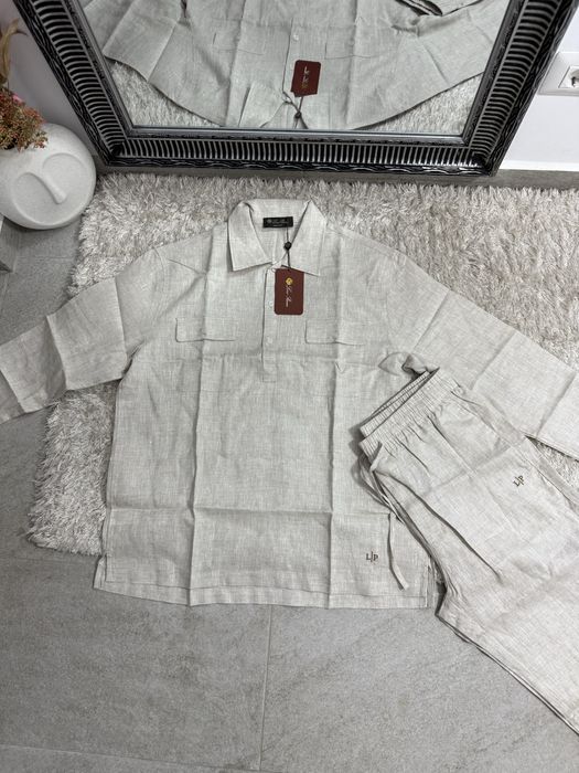 Compleu Loro Piana din in 100% colectie noua vara 2026