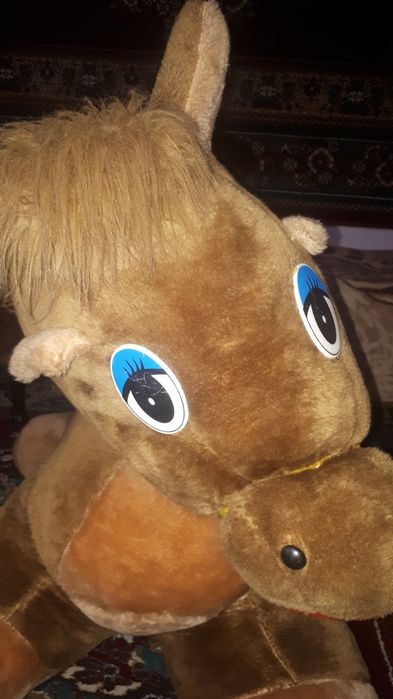 Мягкая игрушка лошадь