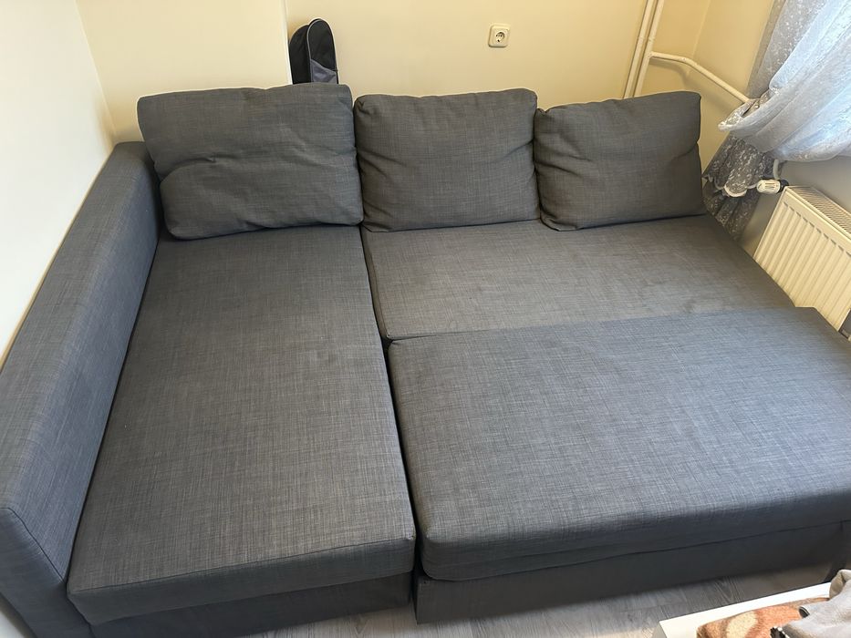 4-местен диван с лежанка KIVIK