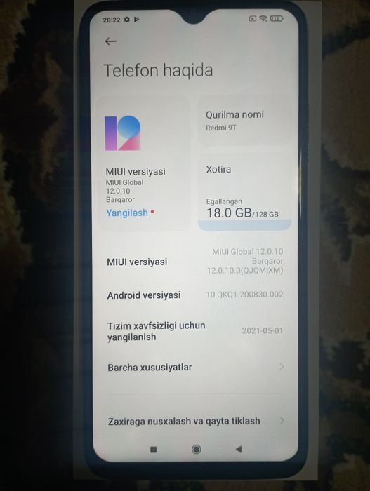 Xiaomi Redmi 9T 128GB
