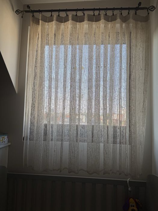 Корниз с перде 2 бр.