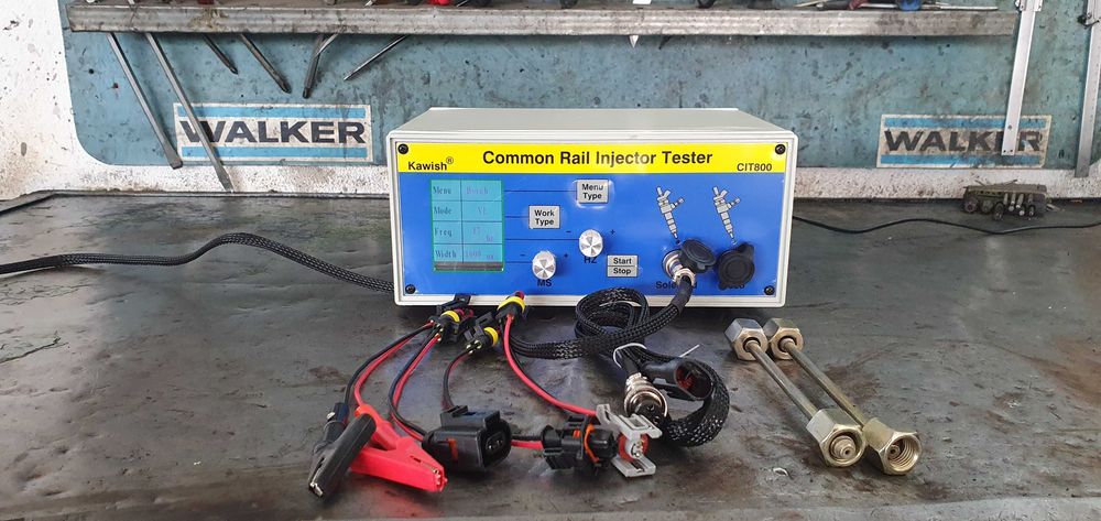 стенд за комън рейл, пиезо и обикновенни дюзи