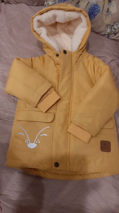 Зимно детско яке 12-18  месеца. Ново