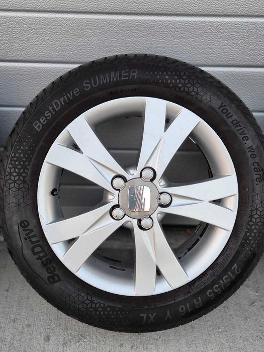 Оригинални джанти с гуми за Сеат/ Фолксваген 16" цола