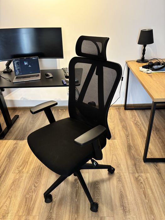 Scaun ergonomic de birou cu suport pentru cap