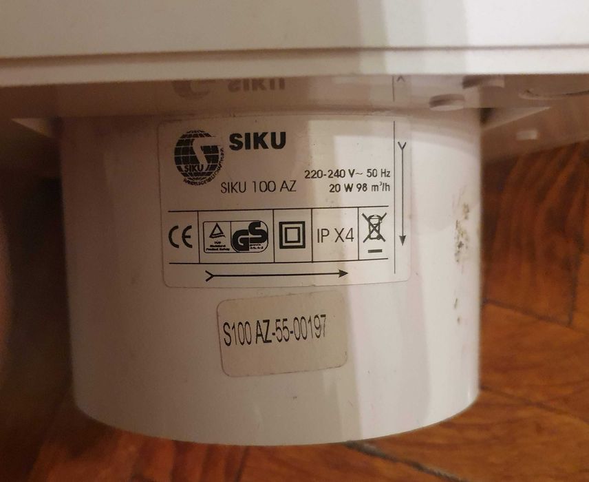 Ventilator aerisire pentru baie, sau spatii mici