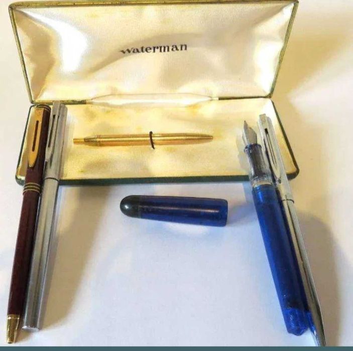 Stilou si pix Watherman, made in franta,