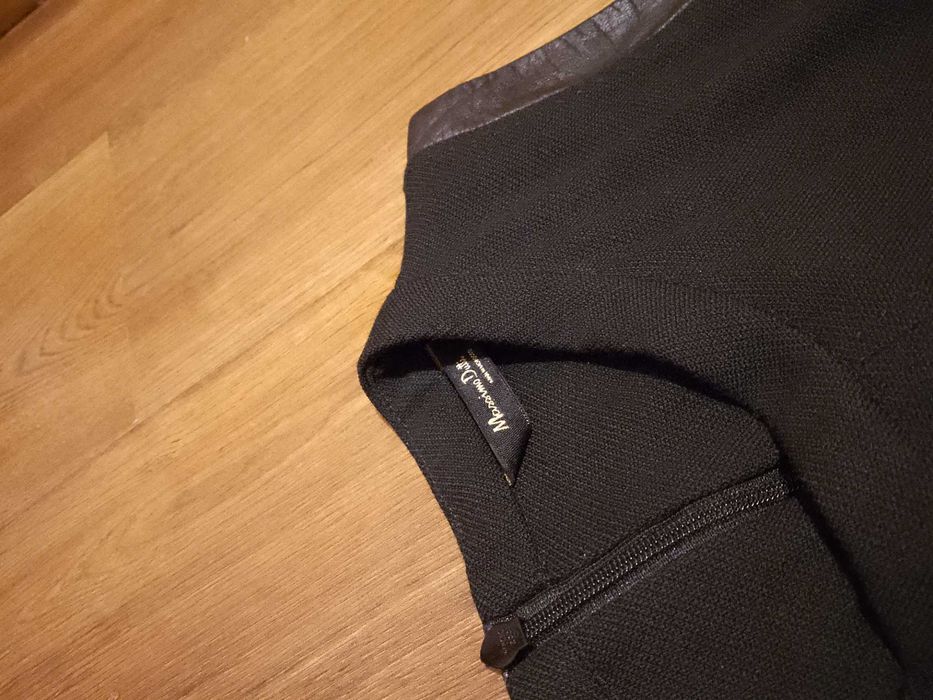 Massimo Dutti къса черна рокля S