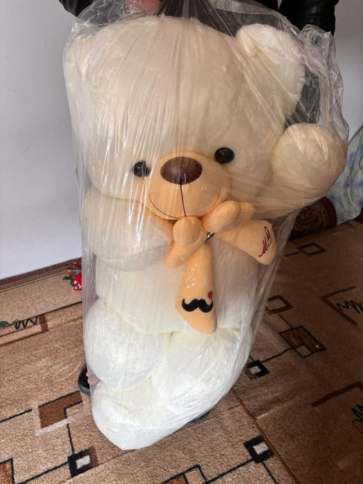 Белый мишка 1м новый