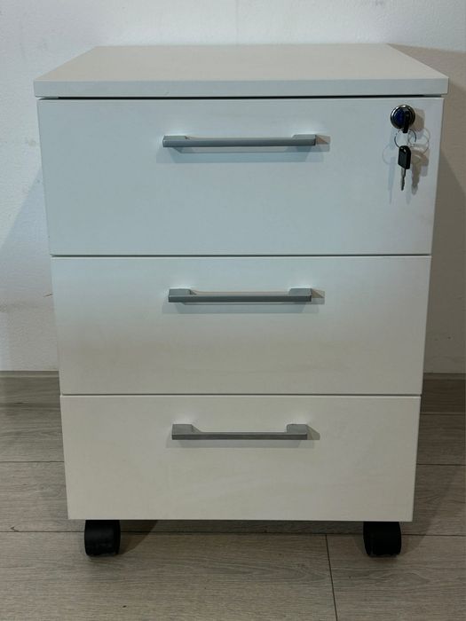 10 Buc. Rollbox cu 3 Sertare; Mic Dulap Birou; Comodă; Casetieră; Noptieră