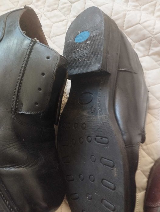 Мъжки обувки (естествена кожа) нови и обувани няколко пъти 45.46